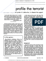 How To Profi Ie The Terrorist: U.S. Labor Party Chief Lyndon H. Larouche, Jr. Dissects The Support