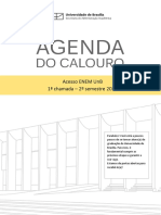 1 Chamada Agenda Do Calouro Acesso Enem Unb Atual