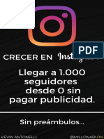 Llegar A 1.000 Seguidores Desde 0 Estandar