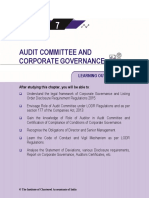 Audit Committee AND Corporate Governance: After Studying This Chapter, You Will Be Able To