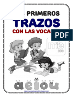 Primeros Trazos Con Vocales