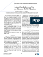 Pragma-Oriented Parallelization of The Direct Sparse Odometry SLAM Algorithm