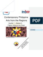 Contemporary Philippine Arts From The Regions Module 3 Q1