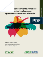 Guía Para El Reconocimiento y Manejo de Las Principales Plagas de Aguacate Cv. Hass en Colombia