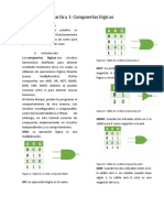 Practica 1 Compuertas Lógicas