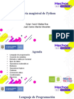 1ra Tutoria Magistral Python - PPTM