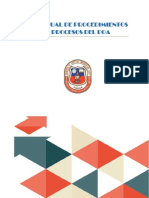 Manual de Procedimientos y Procesos Del Poa.