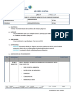 Procedimiento llenado manifiestos residuos peligrosos