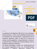 Semana 1. Introduccion A Los Circuitos Magneticos