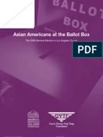 Asian Americans at The Ballot Box: The 2008 General Election in Los Angeles County