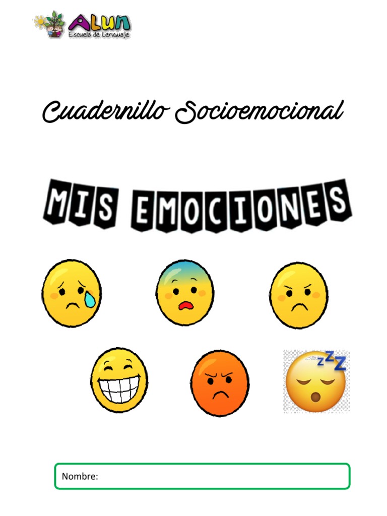 Cuadernillo de Emociones para Niños | PDF | Color | Temor