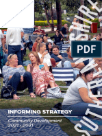 Informing Strategy: Community Development 2021 - 2031