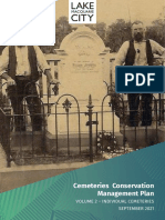 Volume 2 Final LMCC Cemeteries Conservation Management Plan