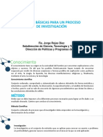 Pautas Básicas para Un Proceso de Investigación - DRE Ancash