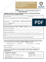Hendricks County Birth Certificate Application: Identification Is Required