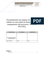 Procedimiento de Manejo de RRSS LOS LAGOS