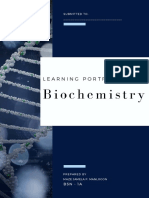 Learning Portfolio SAQ/s - Biochemistry