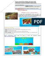Guía de aprendizaje sobre el suelo y tipos de suelo