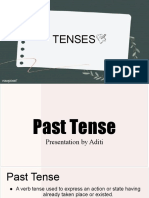 Past Tense Presentation