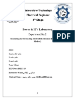 Grounding Electrode Resistance