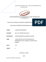 Caso Practico de Caja y Bancos y Cuentas