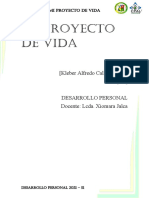 Formato Del Proyecto de Vida