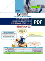 Guia Actividades Semana2 Hum 12semanas C1