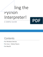 Installing The Python Interpreter!: A Simple Guide