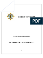 Shobhit University: Curriculum and Syllabus
