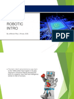 Robotic Intro: by Jefferson Rey J. Arroyo, ECE