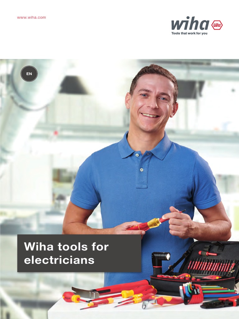 Wiha Tools For Electricians | PDF | Insulator (Electricity) | Electrician