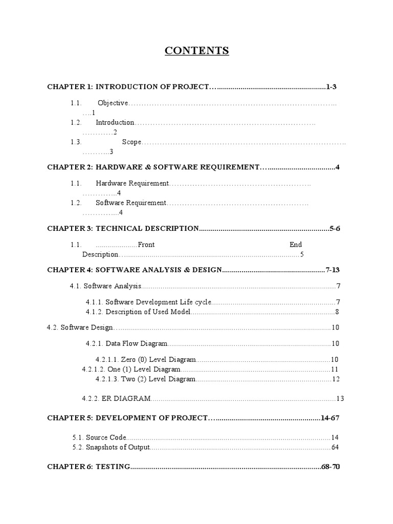 Student Management Project Report Tkinter Mysql | PDF | Software ...