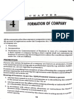 CH 4 Formation of Company