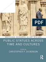 (Routledge Research in Art History) Christopher P. Dickenson - Public Statues Across Time and Cultures-Routledge (2021)