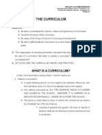 The Curriculum First Report Hard