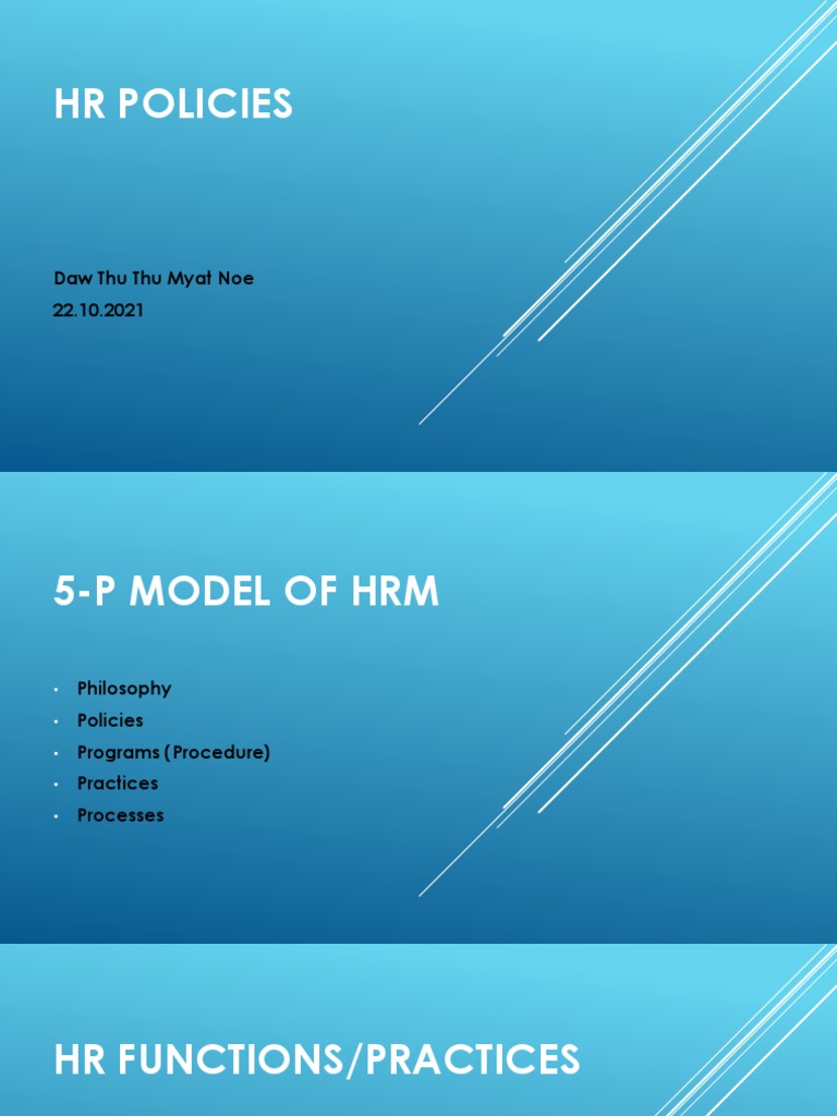 HR Policies | PDF | Human Resource Management | Recruitment