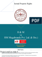 H&M vs HM Megabrands Pvt. Ltd. & Ors: Analysis of Intellectual Property Rights Infringement Case