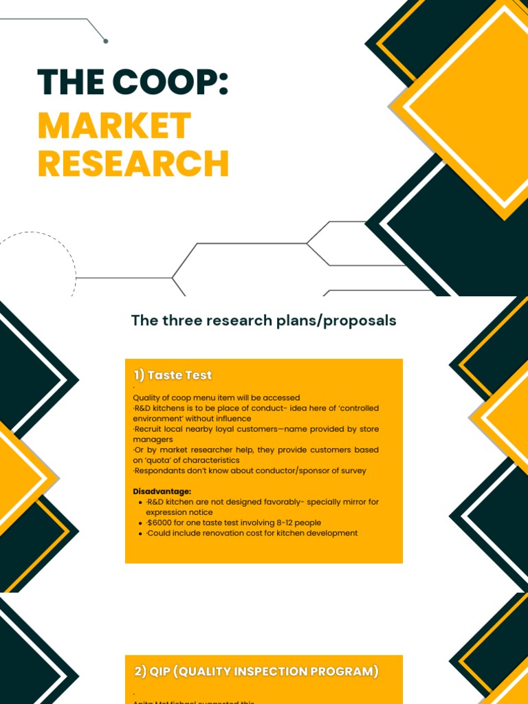 The Coop Case Study PDF Survey Methodology Behavior