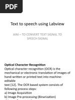 Text To Speech Using Labview