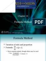 Chapter 14. Formula Method