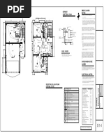 Garage Electical Plan Smoke Alarm Notes:: WH AC Bedroom 1