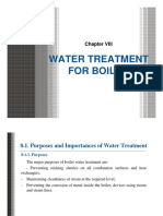 Chapter VIII Water Treatment For Boiler