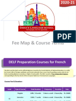 Fee Map & Course Terms - A1 - French