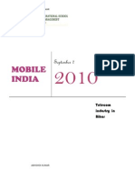 Growing Indian Telecom Industry and a Rise in Consumer Income and Spending