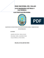 Universidad Nacional Del Callao: Electrificación Rural