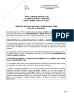 Convocatoria Intercambio Académico - Cohorte 2023-1 - Fac. Ing