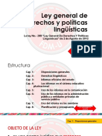 Lic. Edilberto Quispe Politicas Culturales y Lingüística