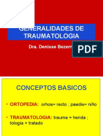 Generalidades de Traumatologia