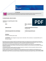 Contaminantes Seleccionados: Ipvs Filtro, Cartucho o Aire Suministrado