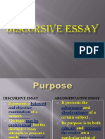 Discursive Writing